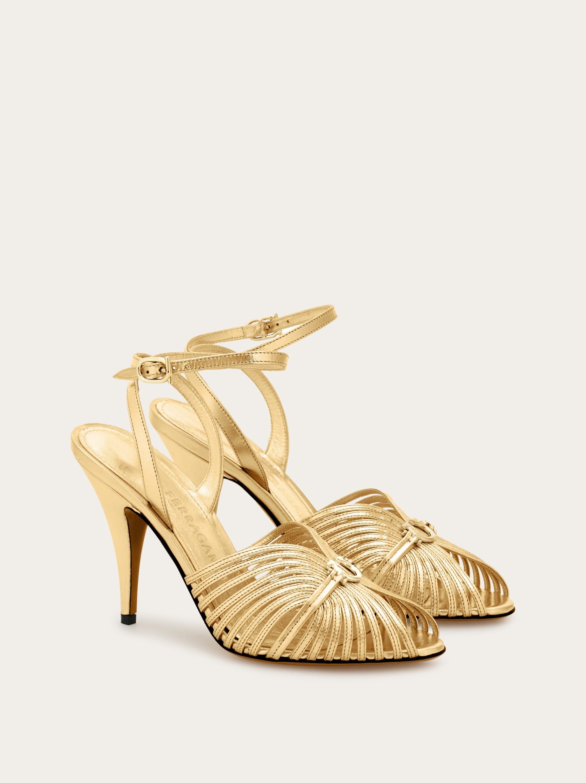 Ferragamo Sandal with Gancini element - Image 3